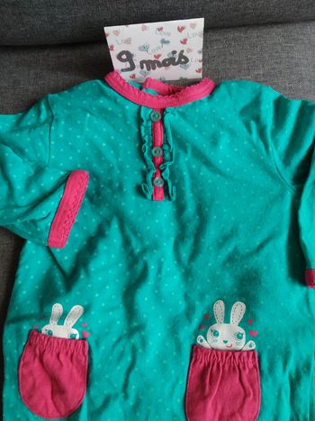 Joli pyjama fin 9mois