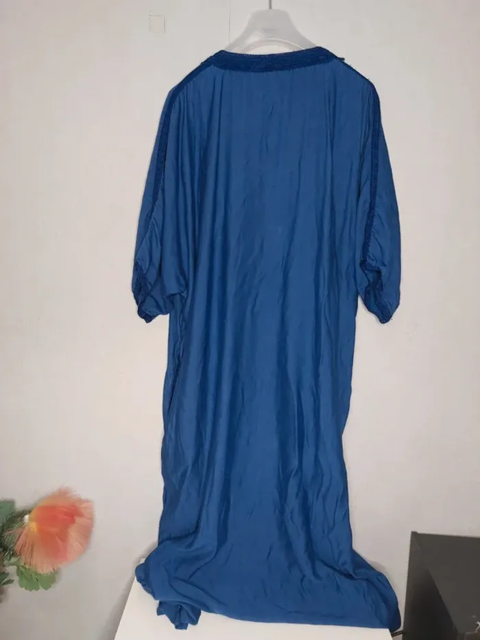 Boubou marocain bleu - photo numéro 2