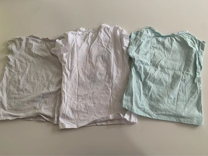 Lot 3 t-shirt manches courtes 8ans (orchestra/DPAM) - photo numéro 2