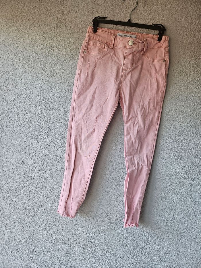 Jean effet déchirures pour fille - photo numéro 3