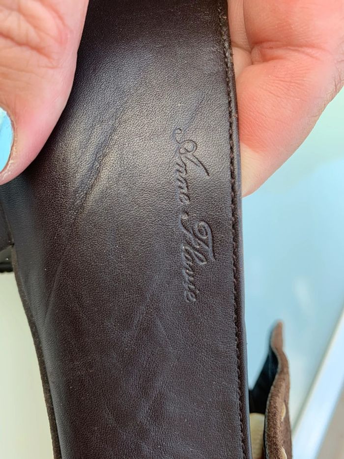 chaussures cuir et daim fantaisies - photo numéro 2
