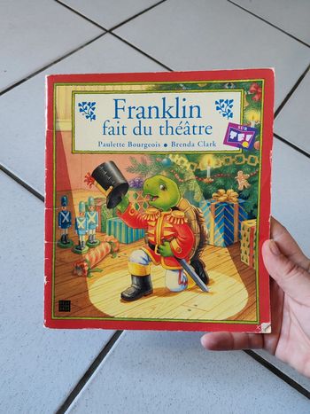 Livre Franklin fait du théâtre