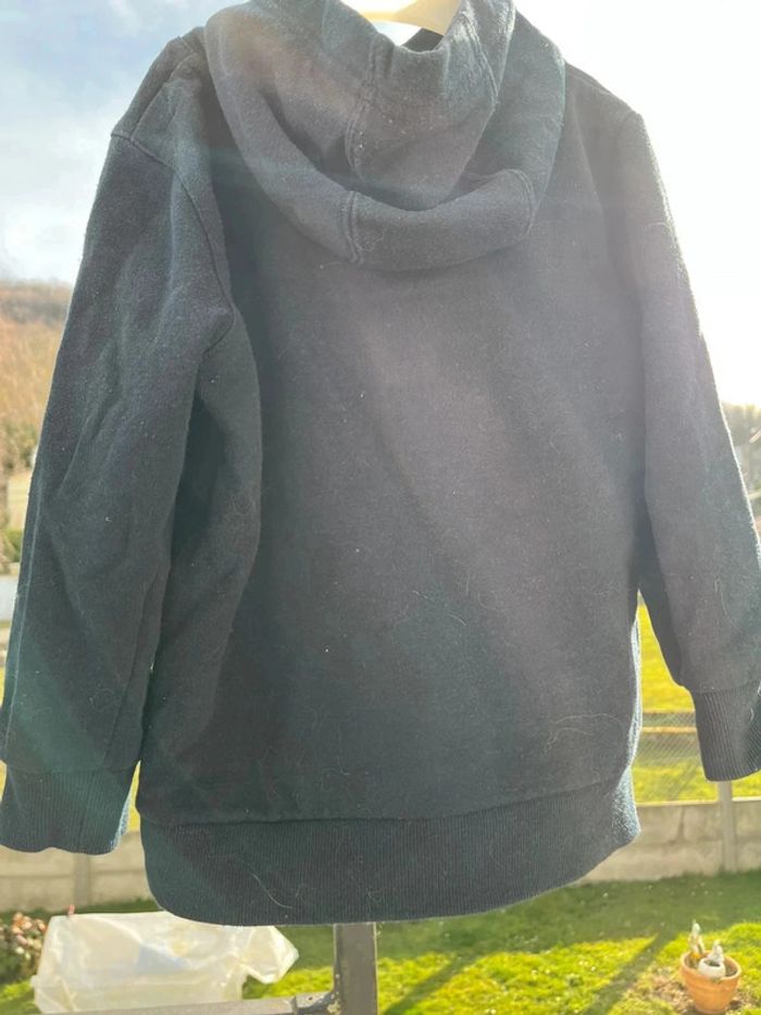 Sweat capuche bleu marine Kiabi 5 ans - photo numéro 3