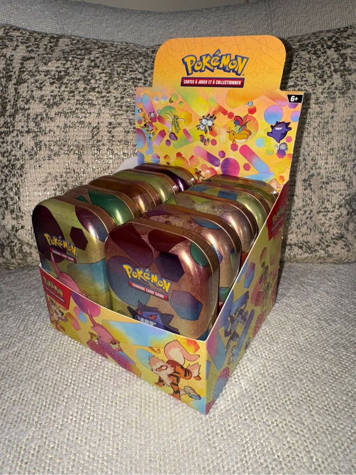 Display Pokémon mini tin 151 - photo numéro 6