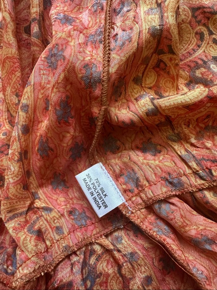 Robe dos nue en soie indienne taille unique neuf - photo numéro 7