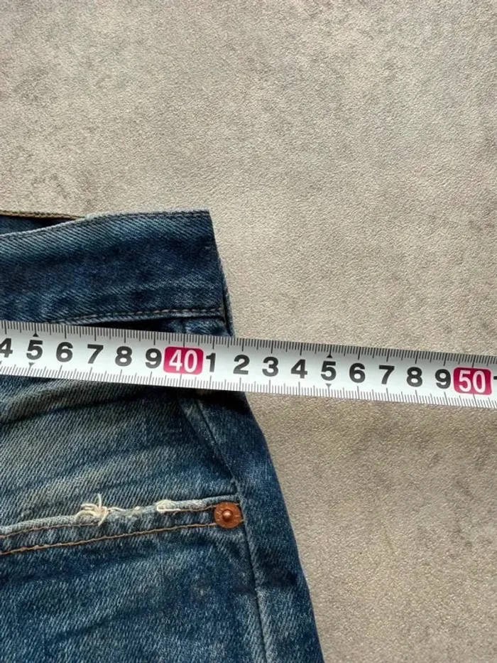 Short Levi's 515 W33 FR42 Bleu Femme Women #SHO128 - photo numéro 4