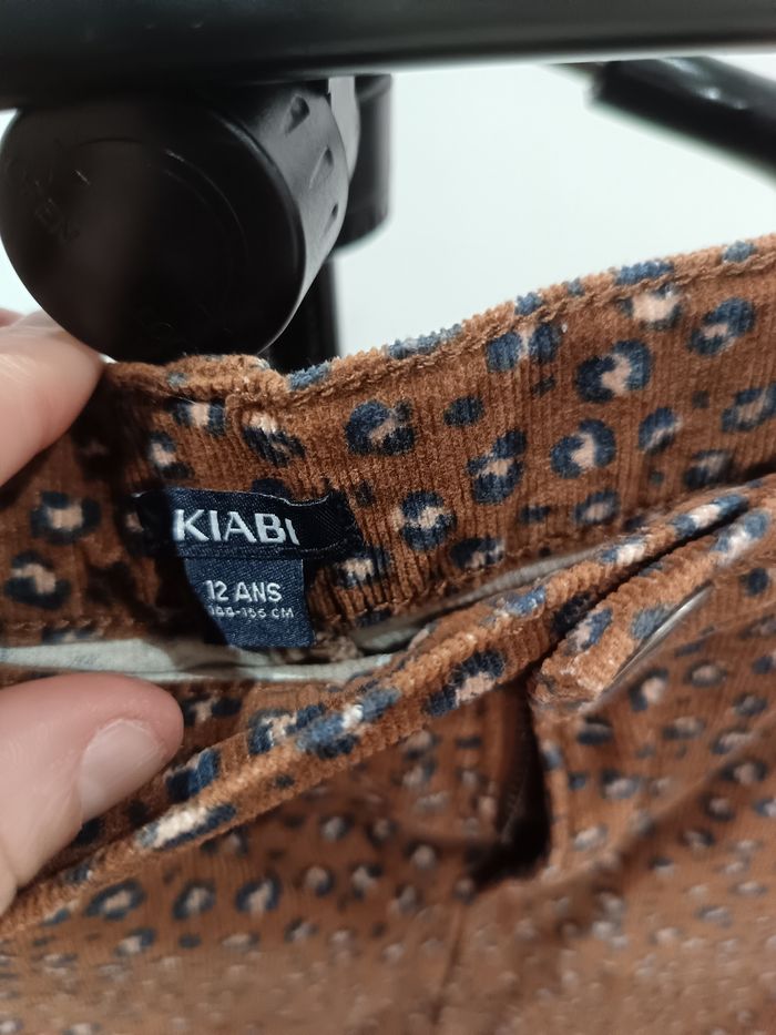 Pantalon 12 ans velour Kiabi - photo numéro 7