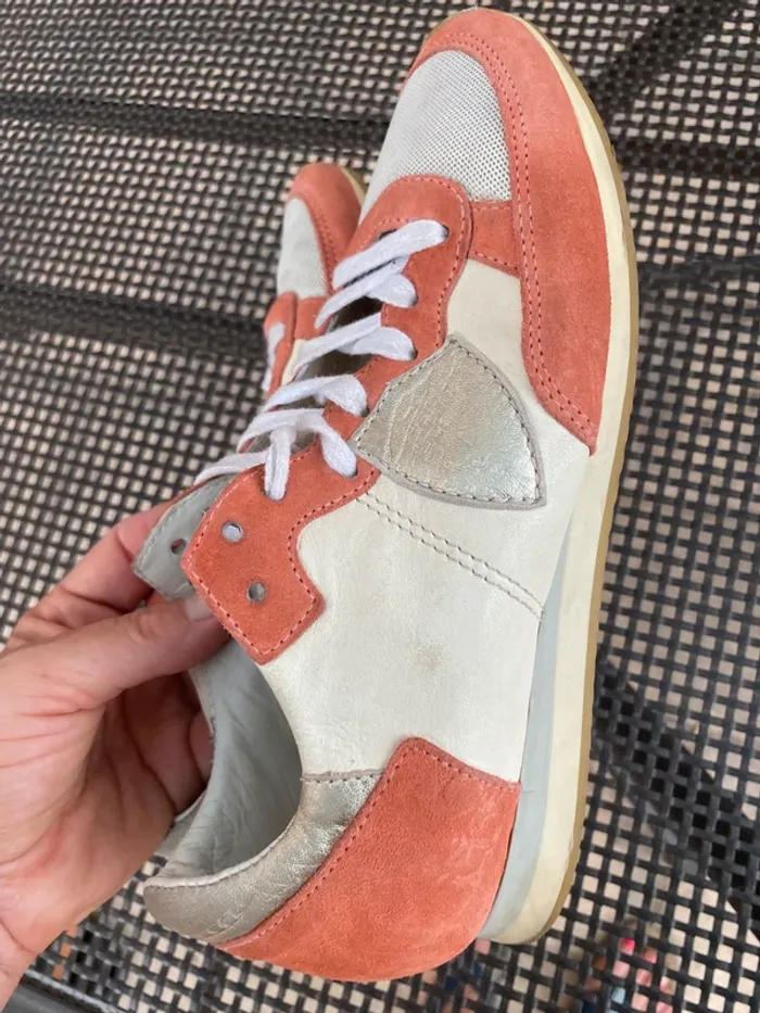Très belles baskets cuir Philippe Model 37 - photo numéro 3
