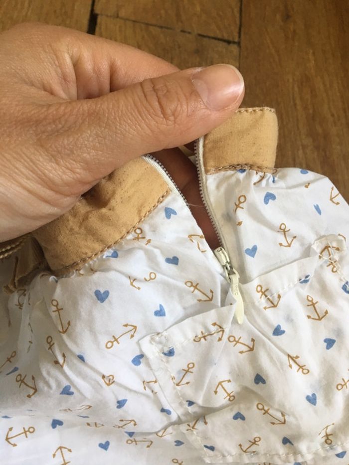 Jolie jupe doublée/ tex/6mois - photo numéro 3