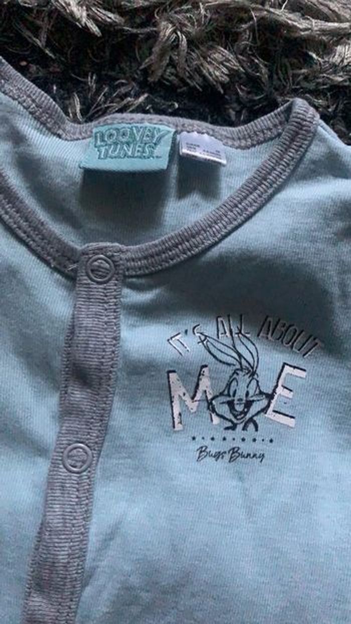 Lot de 2 grenouillères et 4 bodies - photo numéro 5