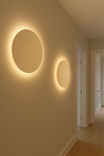 Deux appliques murales Gold