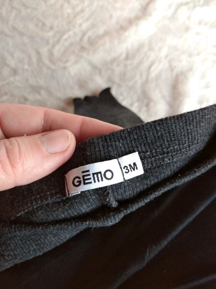 Ensemble (tee shirt manches longues+legging côtelé) Fille 3 mois Chouette Minette Gémo - photo numéro 11