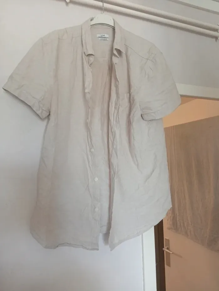Chemise manches courtes homme