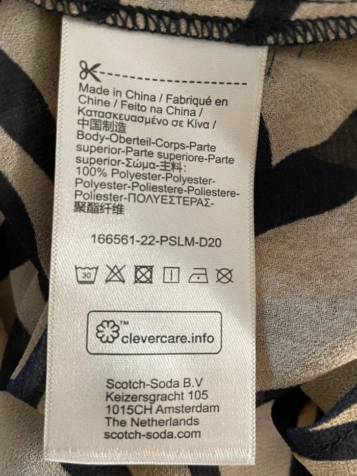 Superbe blouse Scotch & Soda - photo numéro 13