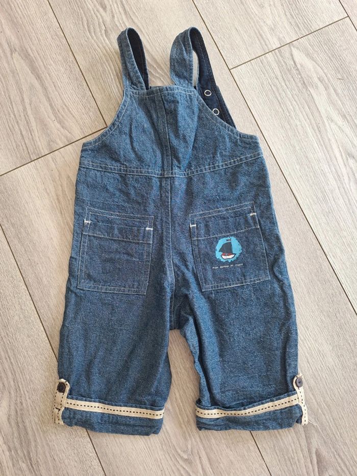 Salopette en jean 6 mois Sergent Major - photo numéro 3