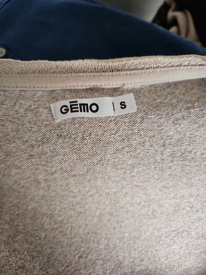 Pull col V femme taille S gemo u46 - photo numéro 10