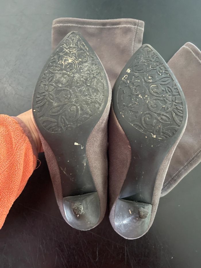 Bottes chaussettes petit talon - photo numéro 2