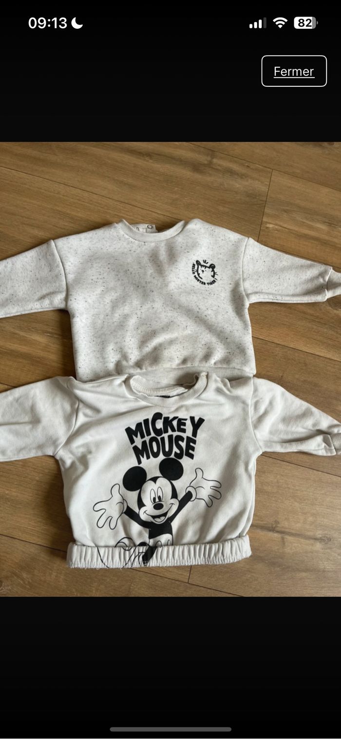 2 sweats 9 mois