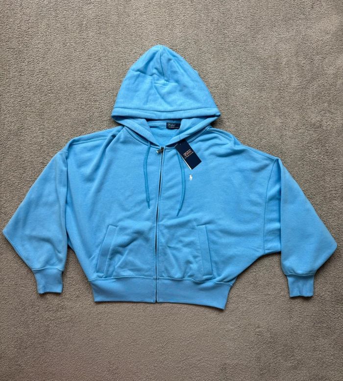 Gilet Ralph Lauren bleu clair taille S