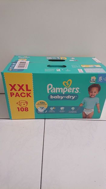 couche taille 5 lot de 108 couches