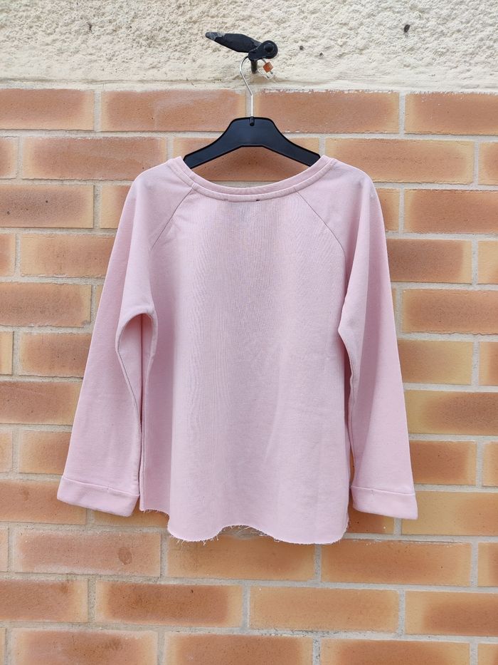 Sweat rose clair Jennyfer taille XS/34 très bon état - photo numéro 3