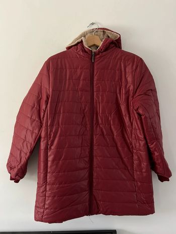 Doudoune longue bordeaux – Taille 2XL