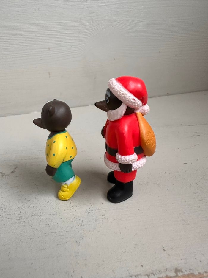 Figurine petit ours brun Noël - photo numéro 2