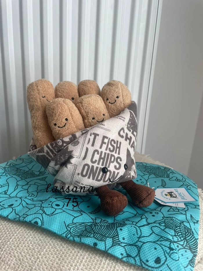 Peluche Amuseable Jellycat Cosy Chips - photo numéro 2