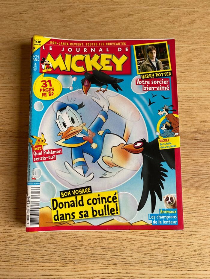 Lot de 7 Le journal de Mickey - photo numéro 3