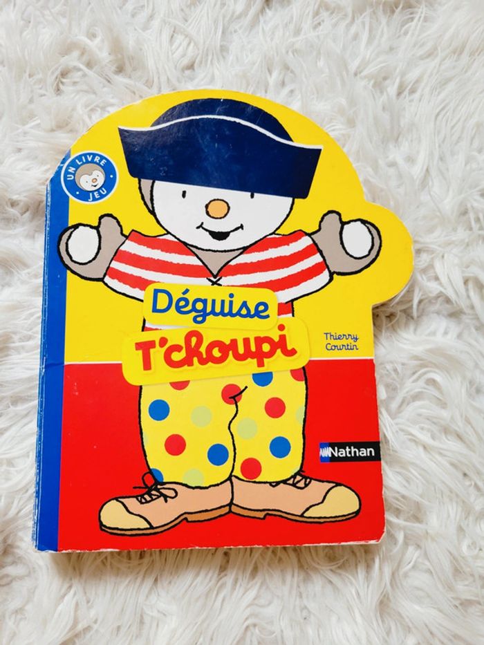 Livre déguise tchoupi