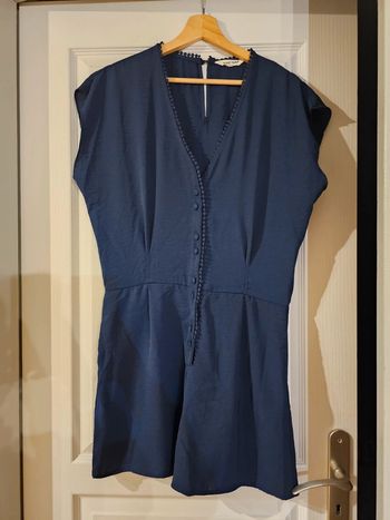 Combi short bleu marine naf naf