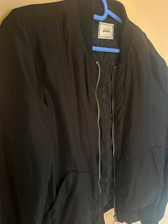 Bomber noir femme - photo numéro 2