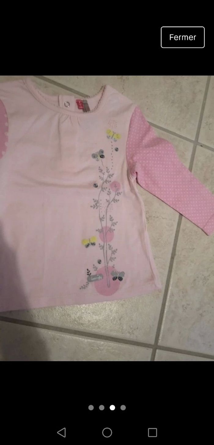 Tee-shirt manches longues 9 mois - photo numéro 2