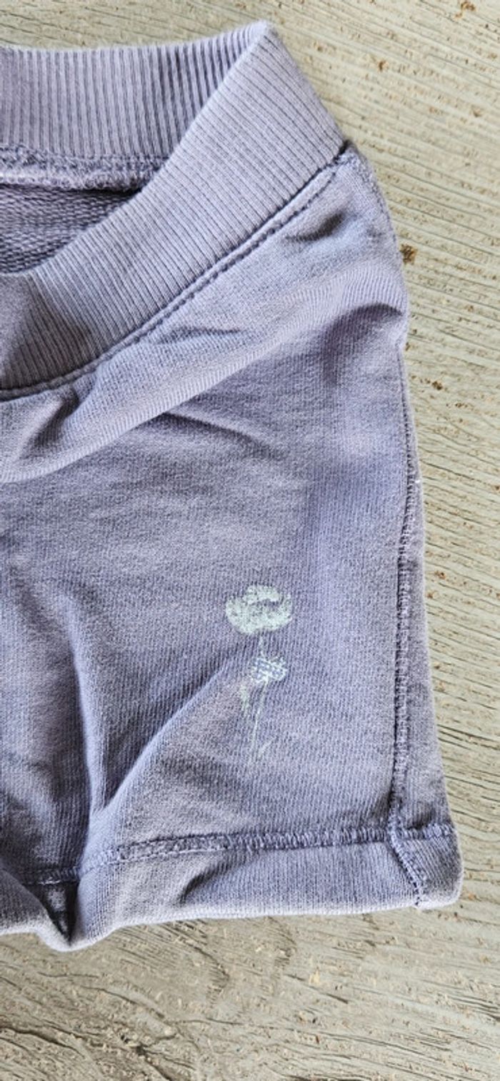Short fille mauve clair, Lisa Rose, taille 5 ans, nickel - photo numéro 5