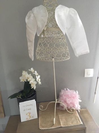 Gilet boléro de cérémonie fille 3 ans