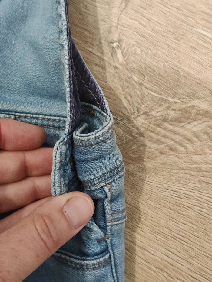 Salopette jean slim stretch In extenso Taille 2 ans Neuve - photo numéro 5