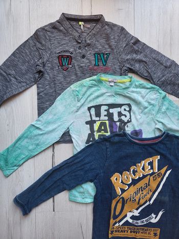 Lot de 3 tee-shirts garçon 8ans orchestra