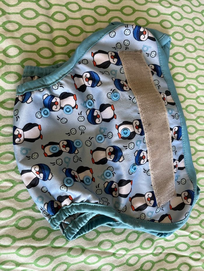 Lot de 15 couches lavables BUM 27 inserts et 4 rouleaux de voile jetable - photo numéro 6