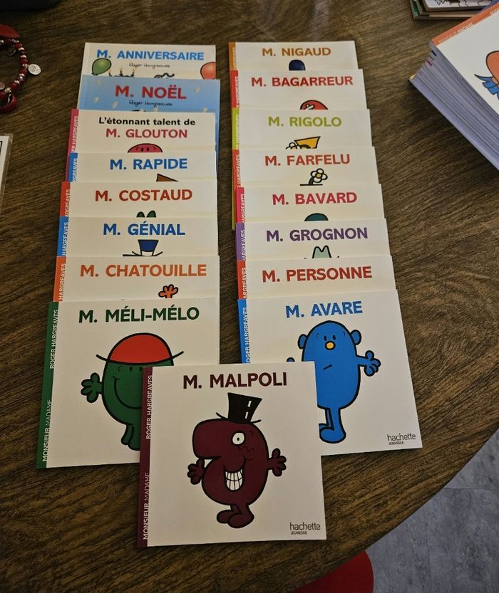 Livres monsieur madame