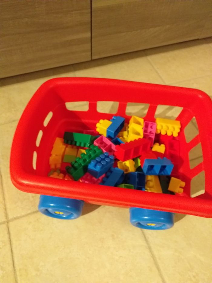 Lot brick sac + charriot - photo numéro 2