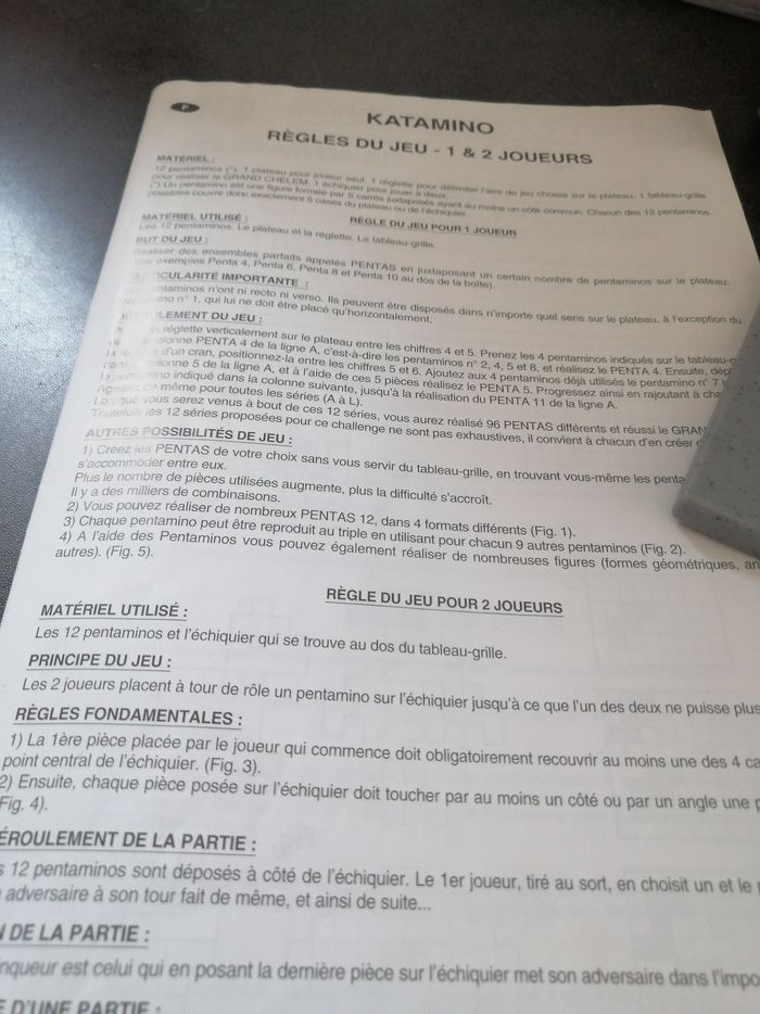Jeu de réflexion KATAMINO - photo numéro 4
