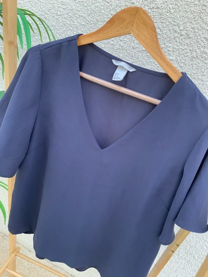 Blouse manches courtes h&m - photo numéro 2