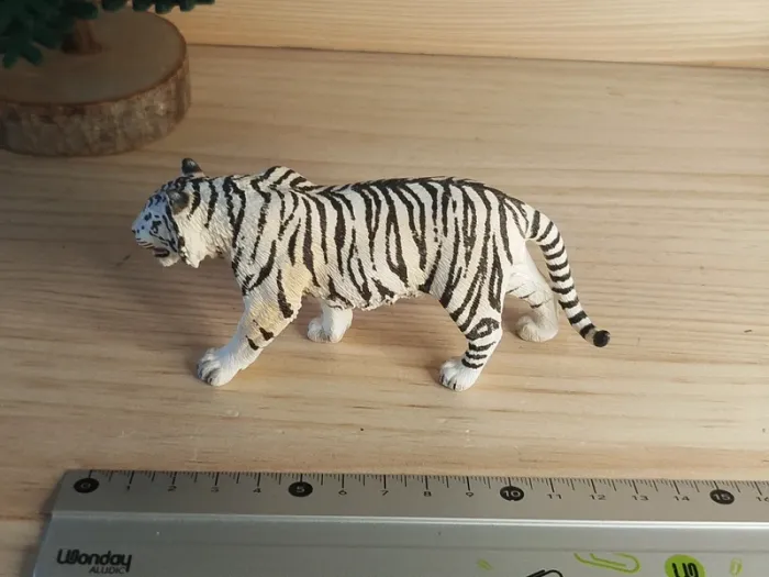 Schleich tigre blanc du Bengale Figurine félin Animal de la savane - photo numéro 4