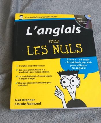 Livre anglais pour les nuls