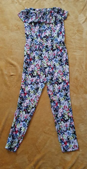 Combinaison pantalon fleurie