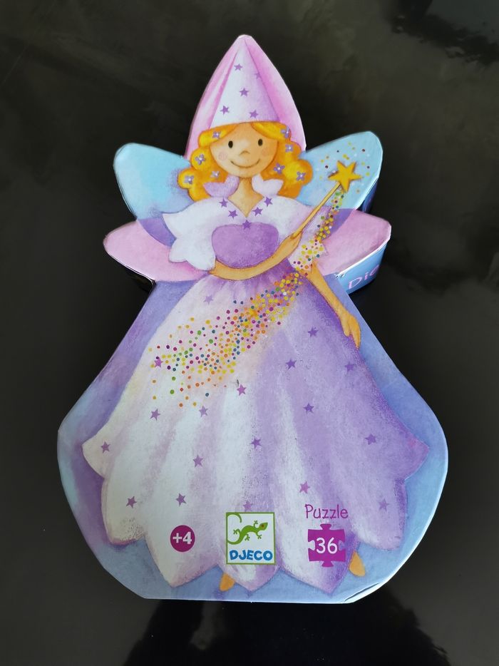 Puzzle fée et licorne Djeco 4 ans