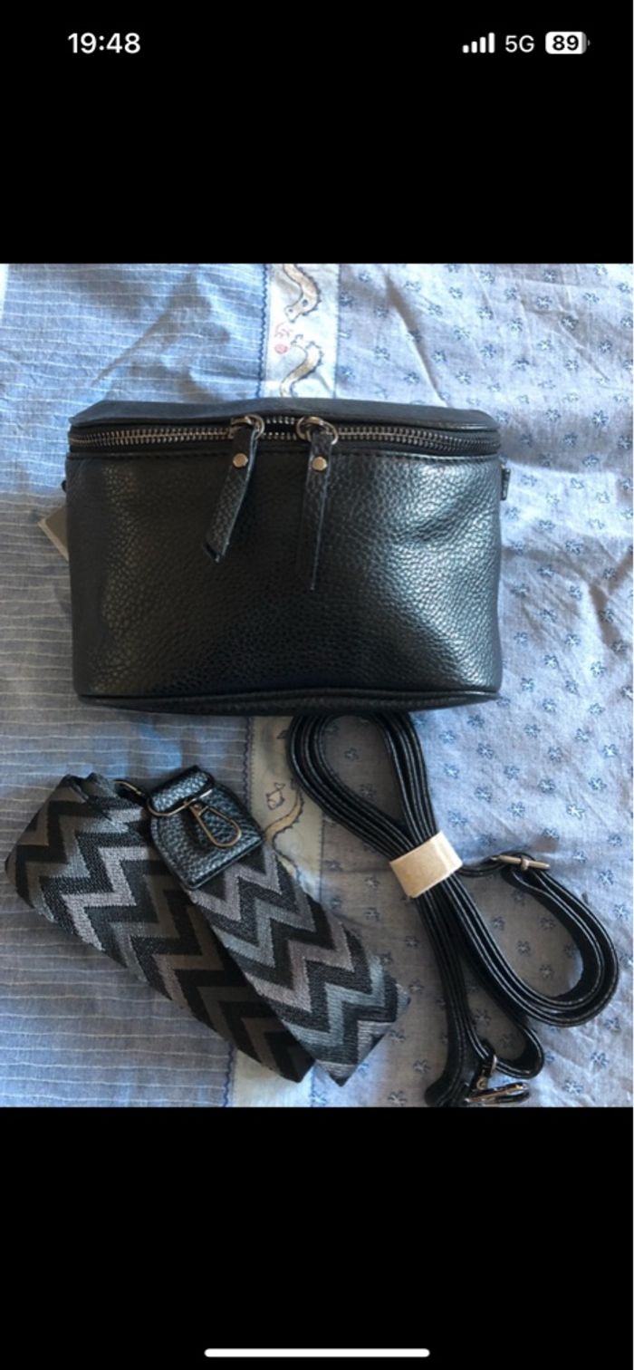 Sac a bandoulière noir - photo numéro 4