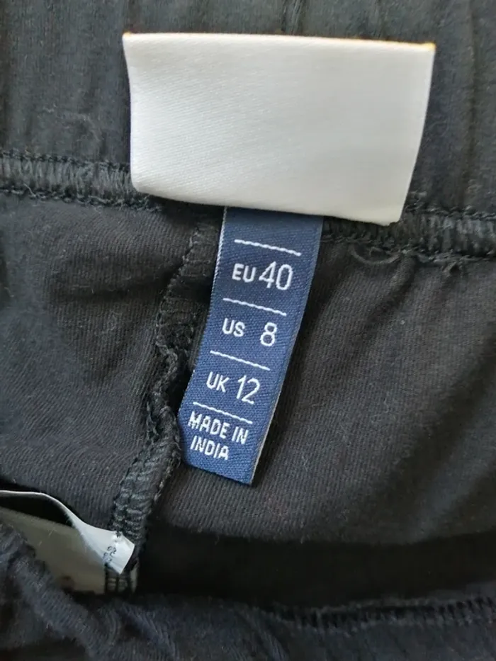 Ensemble de sport legging crop top noir kaki blanc beige / ellesse / (40) - photo numéro 14