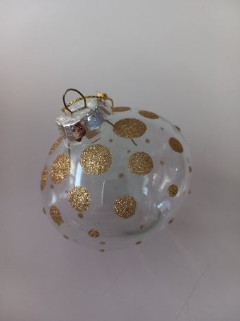 Boule de Noël 🎄 en verre