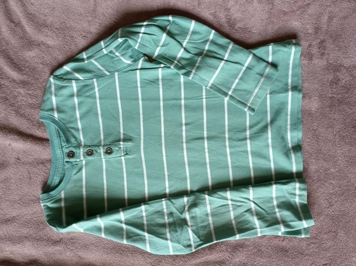 T-shirt fin manches longues garçon - Taille 6 ans
